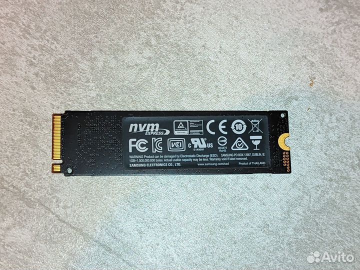 Samsung 970 EVO plus 250GB