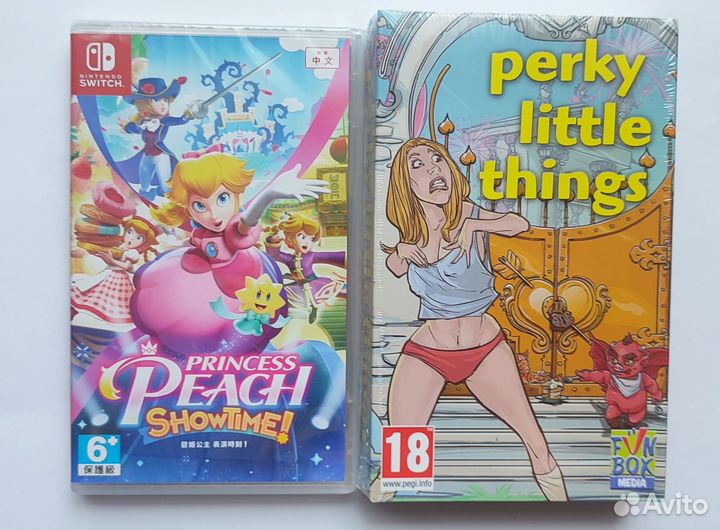 Perky little things и princess Peach showtim новые