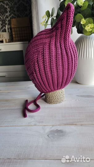 Шапка эльф/гномик/чепчик десткий/шапка детская