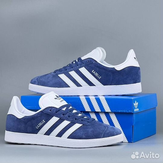 Кеды мужские Adidas Gazelle Blue