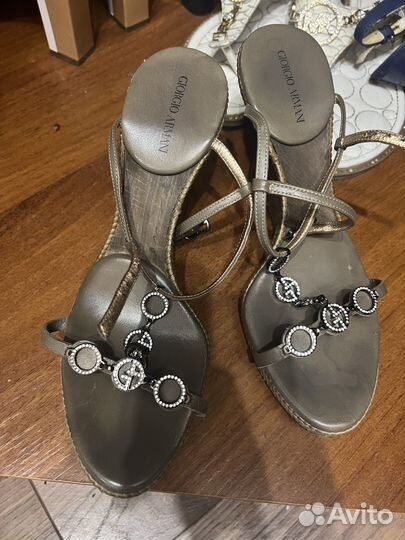 Босоножки emporio armani