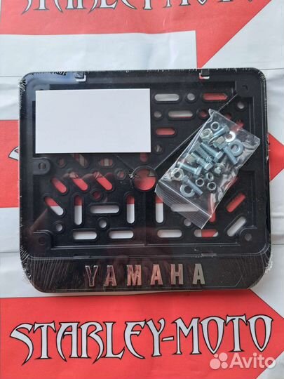 NEW мото рамка для номера Yamaha