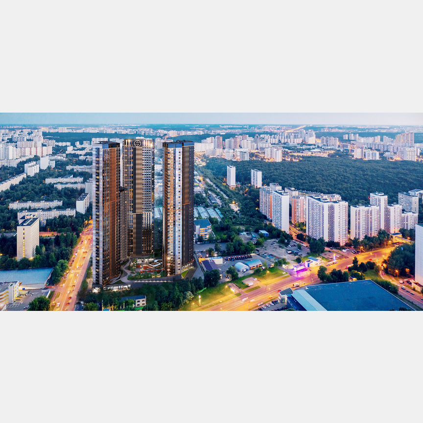 1-к. квартира, 63,4 м², 30/50 эт.