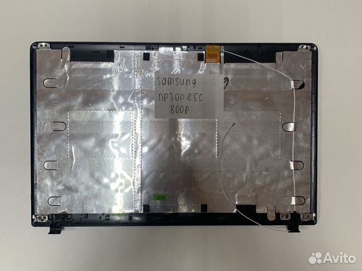 Крышка матрицы ноутбука samsung np300e5c