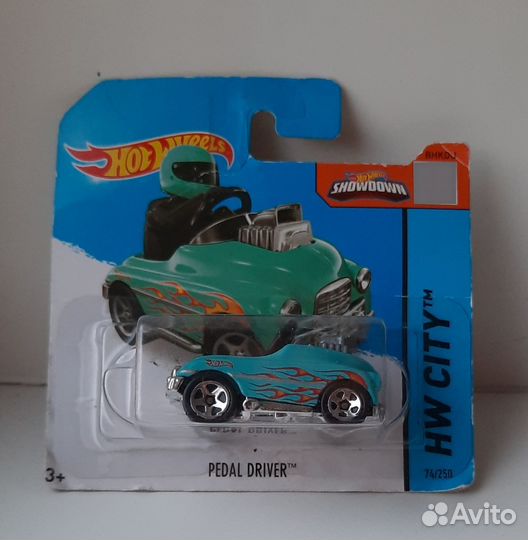 Hot wheels pedal driver хот вилс