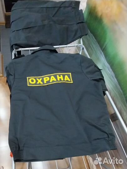 Форма охраны черная+футболка