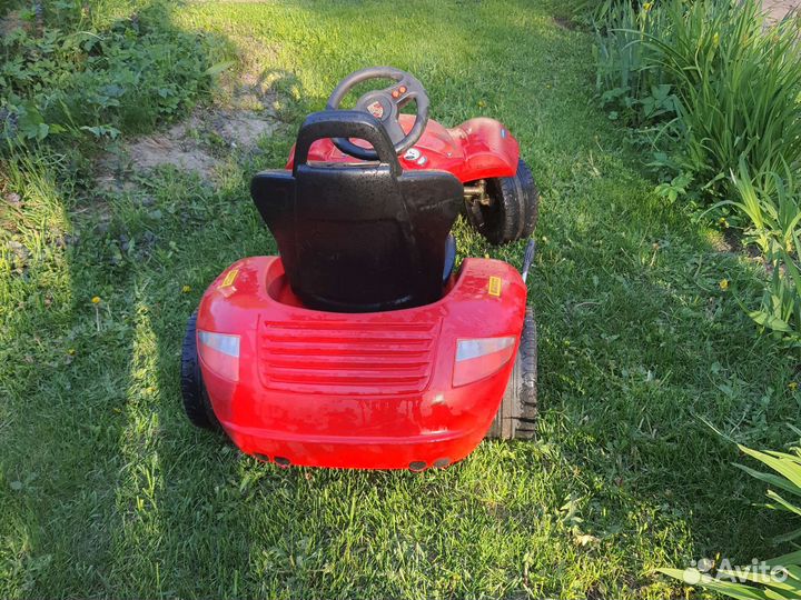 Веломобиль педальная машина Porsche