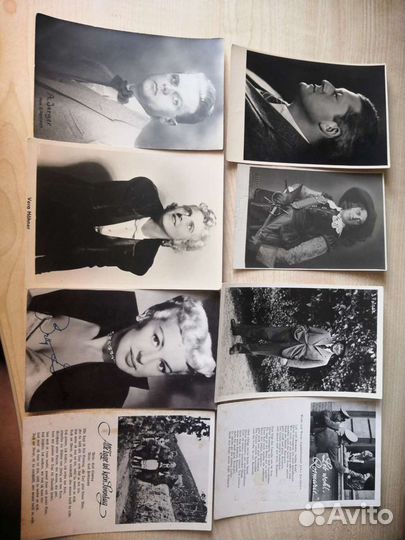 Открытки старинные. Театр кино