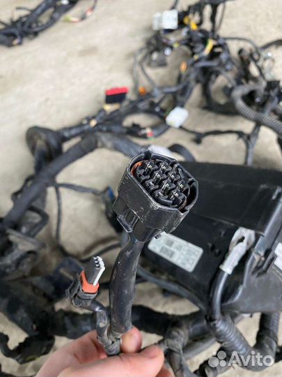 Проводка hyundai solaris Климат 1,4