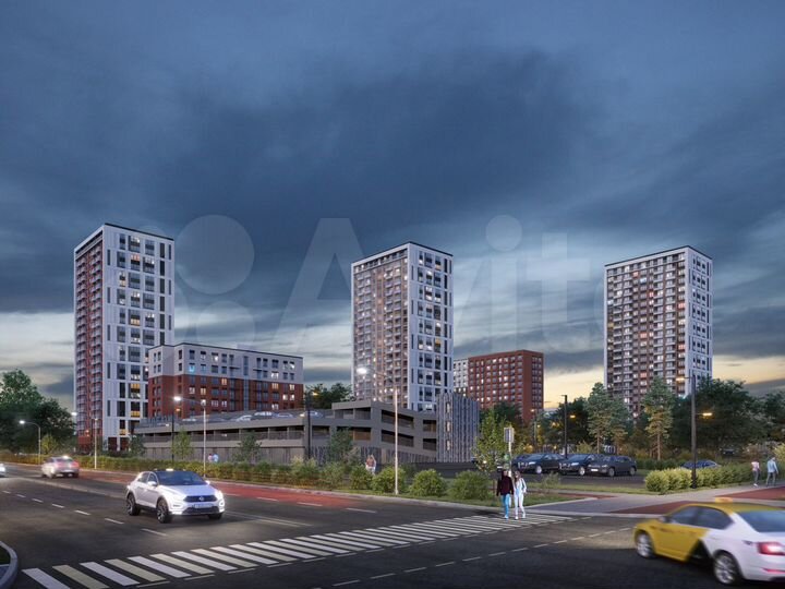 2-к. квартира, 62,7 м², 9/9 эт.