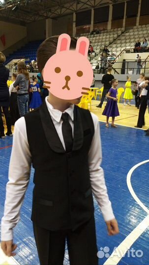 Брюки 158-164, жилет для бальных танцев 152см