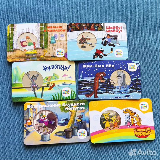 Монеты/жетоны в блистерах ммд