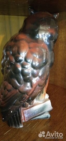 Копилка сова; фигурка 