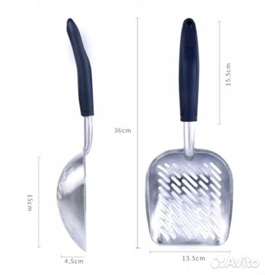 Совок для уборки кошачьего лотка