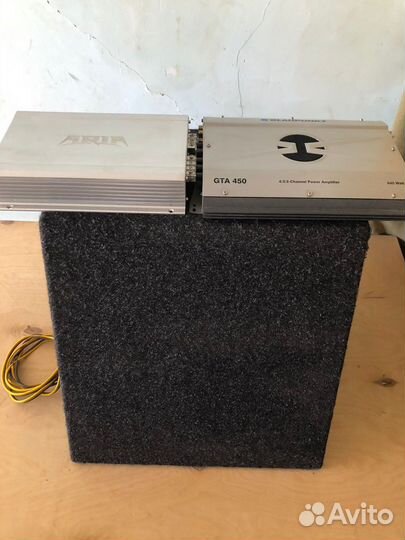 Усилитель blaupunkt GTA 450