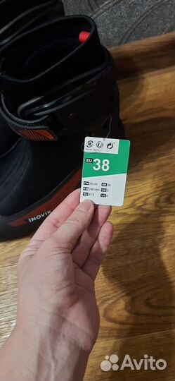 Лыжные ботинки inovik combi 36.5 38 новые декатлон