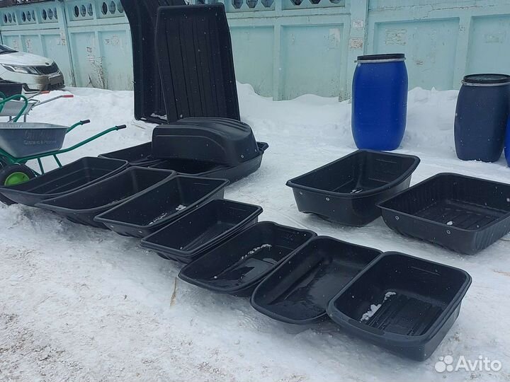 Сани волокуши рыбацкие