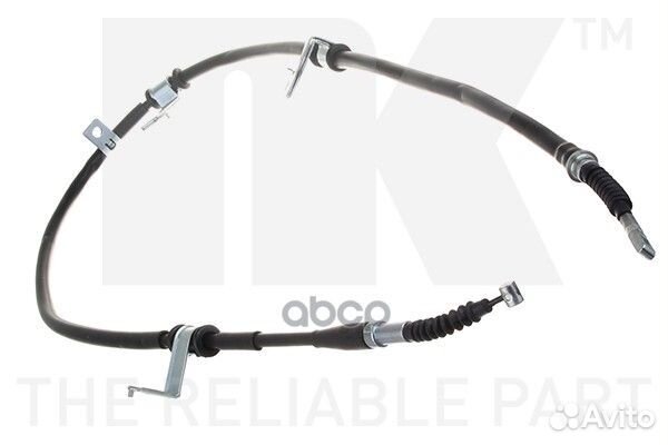 903447NK трос ручного тормоза левый/акпп Hyund