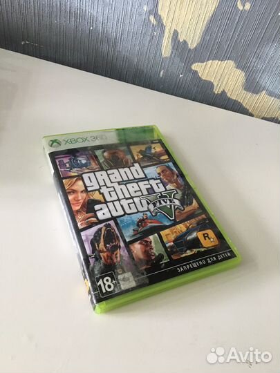 Диски на xbox 360 гта 5