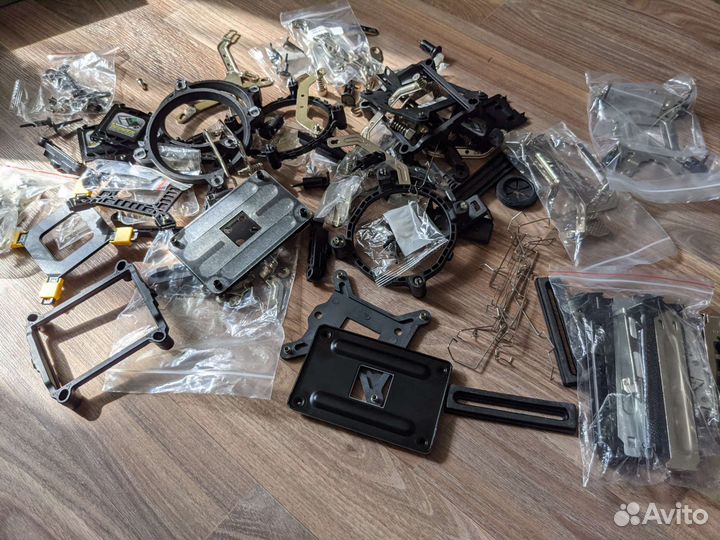 Провода, переходники, крепления, разъёмы