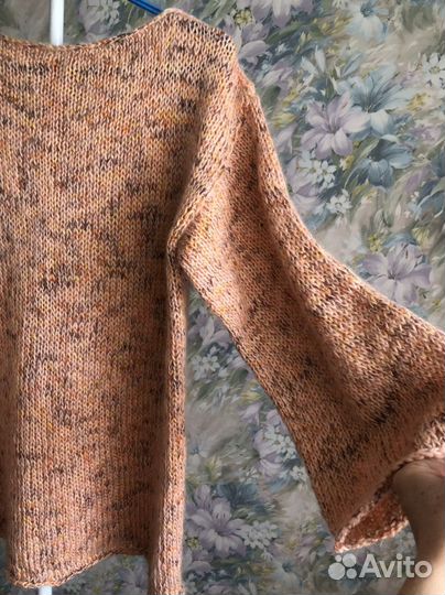 Дизайнерский свитер- оверсайз