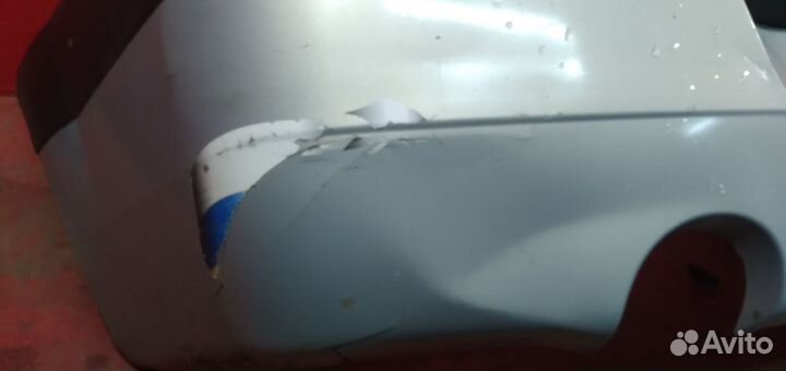 Бампер задний Renault Logan 2005-2014 Рено логан