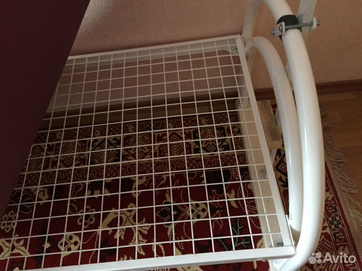 Кровать медицинская металлическая с рамой