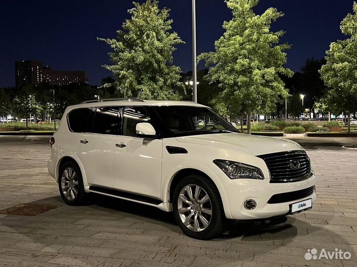 Infiniti QX56 5.6 AT, 2012, 76 097 км