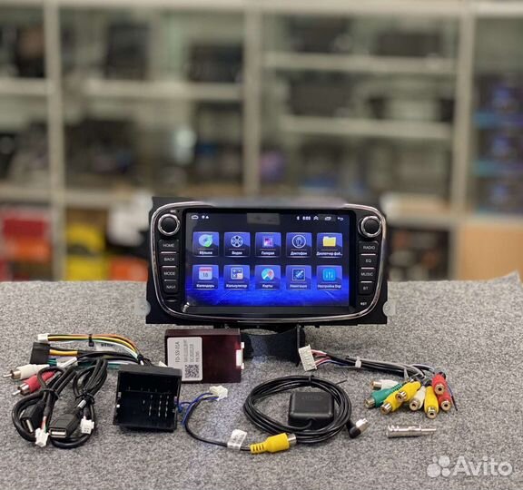 Штатная магнитола Ford focus 2 mondeo 4 Android