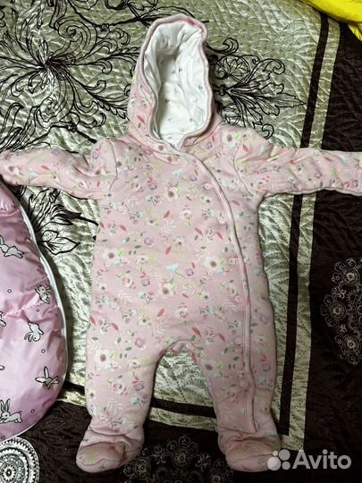 Конверт на выписку зимний для девочки