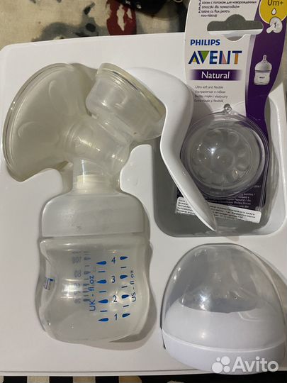 Молокоотсос avent ручной