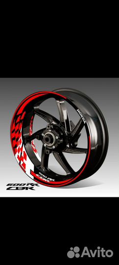 Наклейки на колеса мотоциклов