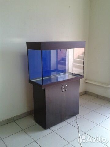 Аквариум 150 биофильтр свет тумба фон