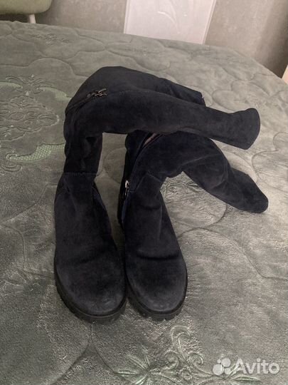 Сапоги женские зимние натуральная кожа 38 разм