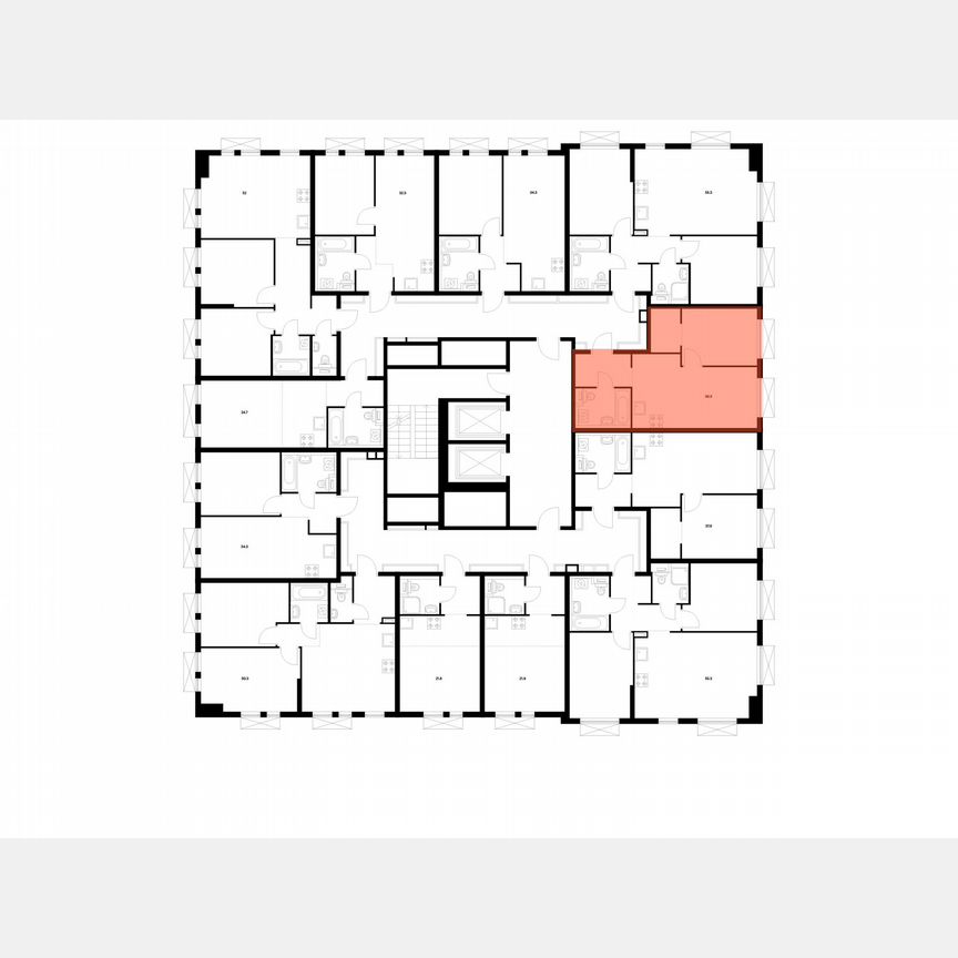 1-к. квартира, 36,5 м², 8/16 эт.