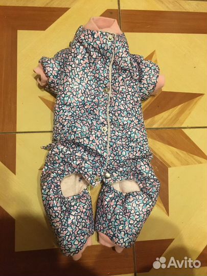 Комбинезон зимний для собачки