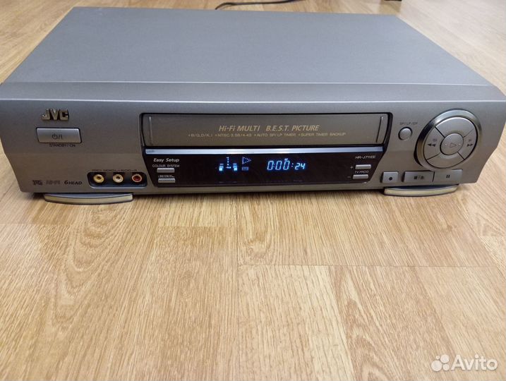 Видеомагнитофон JVC 6 головок Stereo эквалайзер