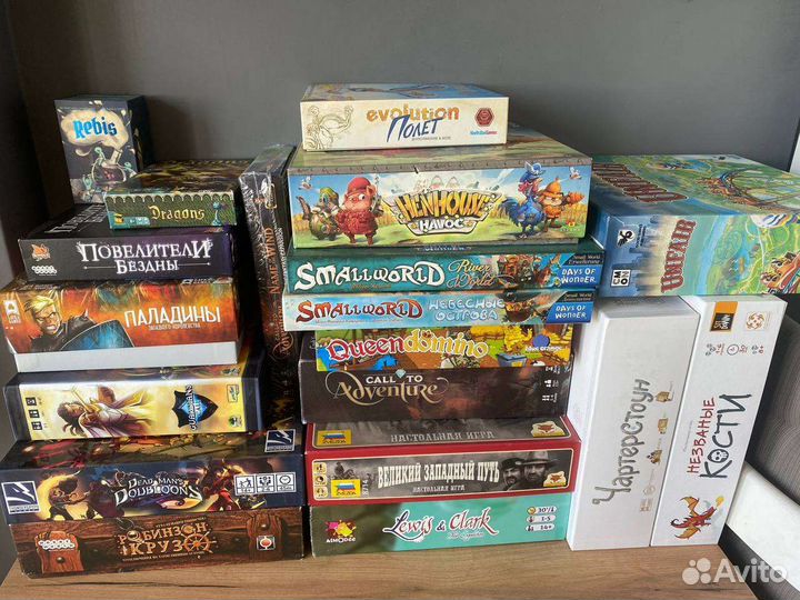 Настольные игры Unfair Smallworld и другие