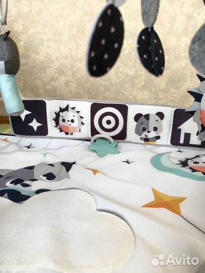 Развивающий коврик tiny love день и ночь