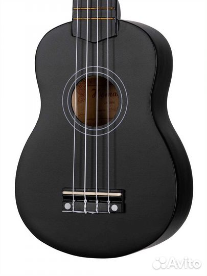 Укулеле сопрано, черный, Homage