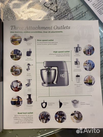 Планетарный миксер kenwood chef XL