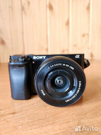Фотоаппарат Sony Alpha ilce-6000 Kit E PZ 16-50mm