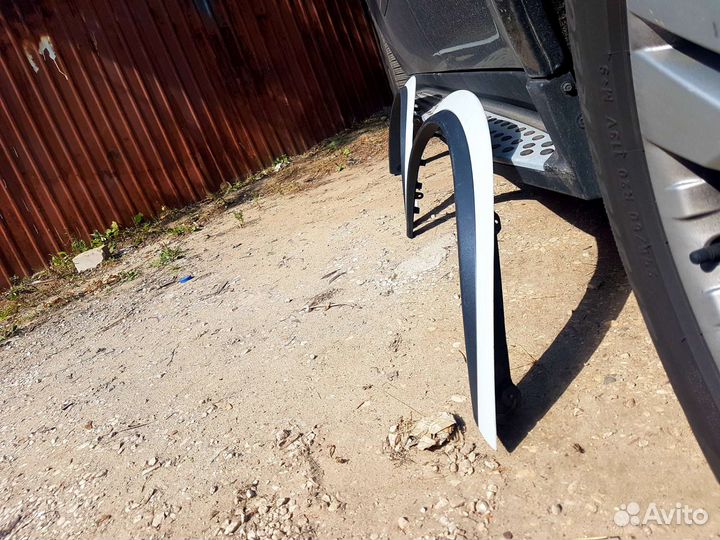 Расширители арок комплект 2шт передние volvo хс90