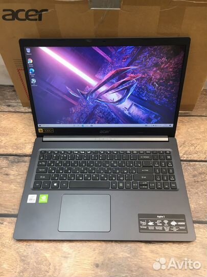 Игровой acer intel i5 10Gen - 4.1gz, nvidia mx250