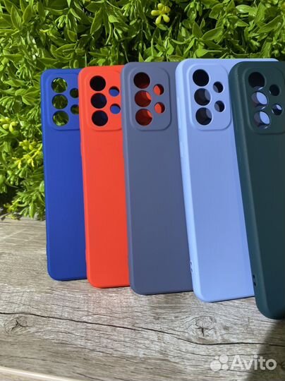 Чехол силиконовый Samsung A73