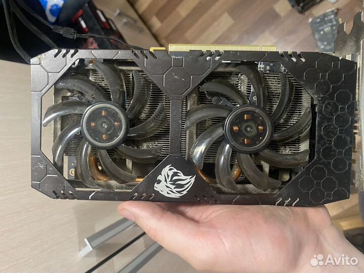 Видеокарты 7 шт rx 4gb