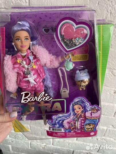 Barbie extra 6 с сиреневыми волосами