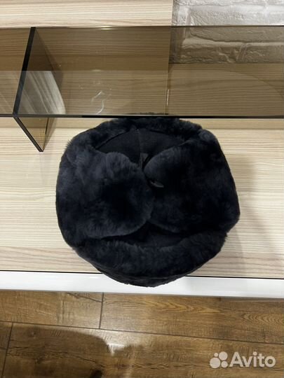 Шапка ушанка зимняя полиции военная мвд 56 р