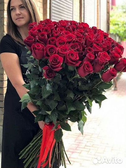 Высокие розы Гигантские розы с доставкой