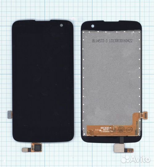 Модуль для LG K4 K130E черный